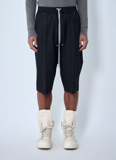 Rick Owens Bela Pods Shorts Black ric0163004