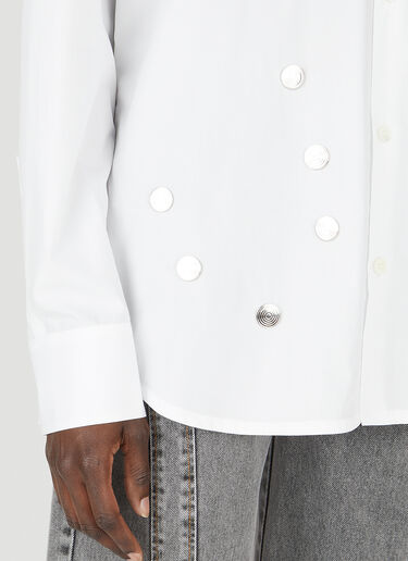 Namacheko Coin Detail Shirt White nac0148002