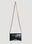 Balenciaga Hourglass Mini Chain Wallet White bal0252008