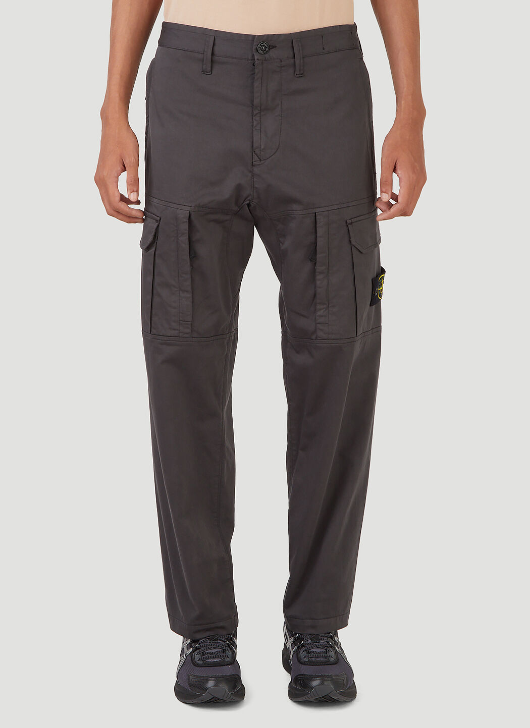 Stone Island Men s Cargo Pants in Grey LN CC