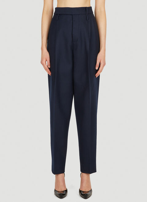 Sportmax Tapered Suit Pants Brown spx0253007