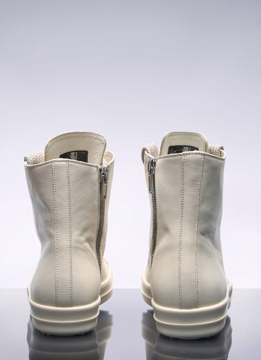 Rick Owens Jumbo Laced Sneakers Cream ric0157026