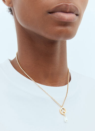 Gucci 블론디 크리스털 목걸이 골드 guc0257085