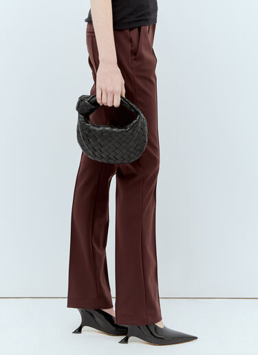 Sportmax 테일러드 저지 팬츠  브라운 spx0255003