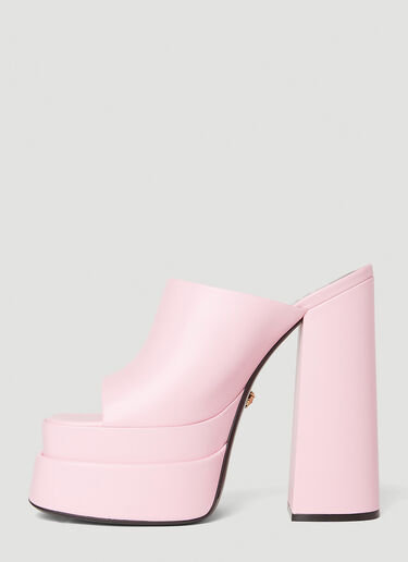 Versace Platform Mules Pink vrs0251036