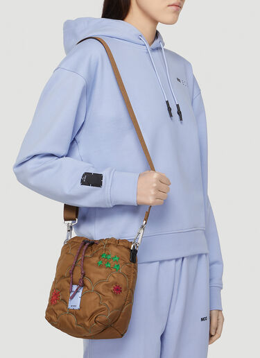 GR9 Bucket Shoulder Bag MCQ GR9 Bucket Shoulder Bag Brown mkq0247016