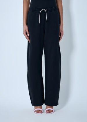 Alexander Wang Elasticated Waist Drawstring Trousers Black awg0264005
