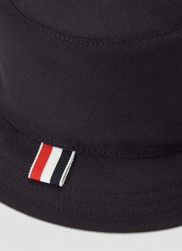4-Bar Bucket Hat Thom Browne 4-Bar Bucket Hat Dark Blue thb0139036