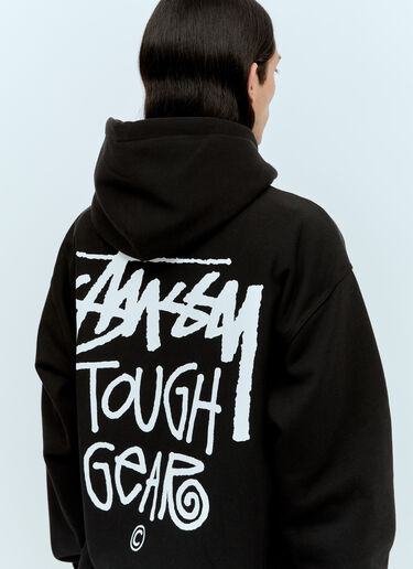 Stüssy Tough Gear Hooded Sweatshirt Black sts0156035