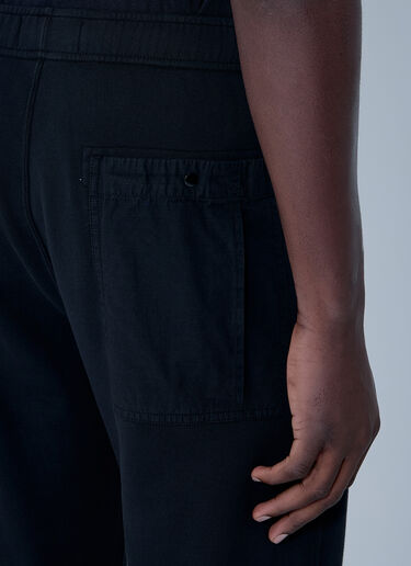 Stone Island Logo Patch Track Pants Black sto0164020