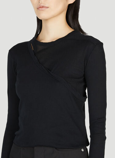 Rick Owens Overlay Top Black ric0252015