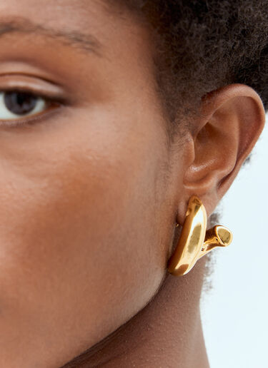 Bottega Veneta Sardine Earrings Gold bov0257034