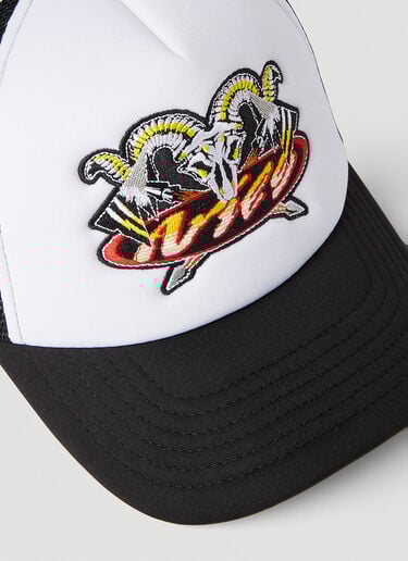Moto Ram Trucker Cap Aries Moto Ram Trucker Cap Black ari0152022