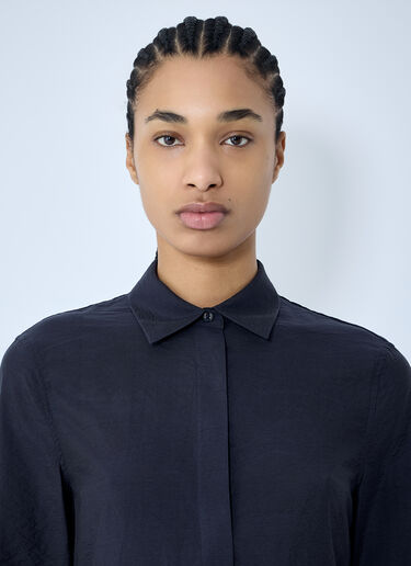 TOTEME Parachute Shirt Dress Navy tot0260014