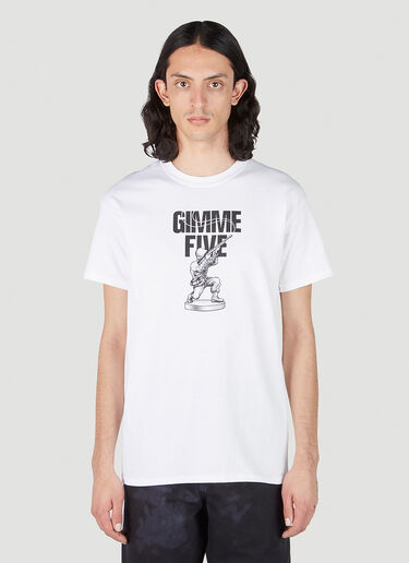 Gimme 5  Soldier T-Shirt White gim0152001