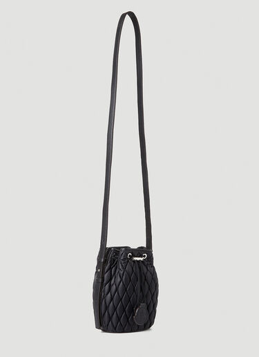 Moncler Fun Drawstring Shoulder Bag Black mon0248029