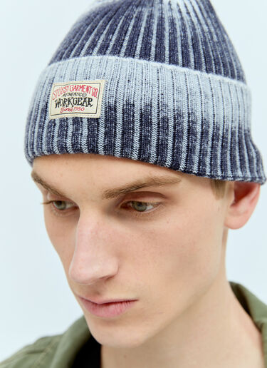 Stüssy Spray Cuff Beanie Hat Blue sts0154018