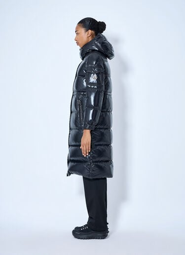 LN-CC® - Moncler: Cavettaz Hooded Long Down Jacket - Black Moncler Cavettaz Hooded Long Down Jacket Black mon0265087