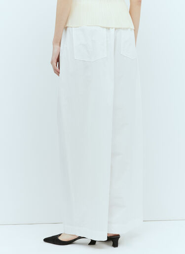 St. Agni Drawstring Pants White sta0255007