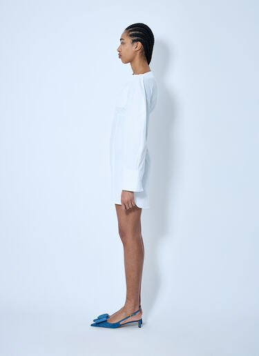 Jacquemus La Robe Chemise Casaco Dress White jac0260070