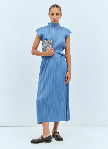 Pleats Please Issey Miyake June 高领上衣 蓝色 plp0257019
