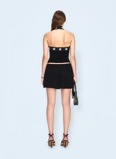 Off-White Wool Mini Skirt Black ofw0260022
