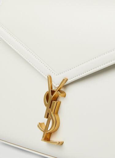 Saint Laurent Cassandra Shoulder Bag White sla0246096