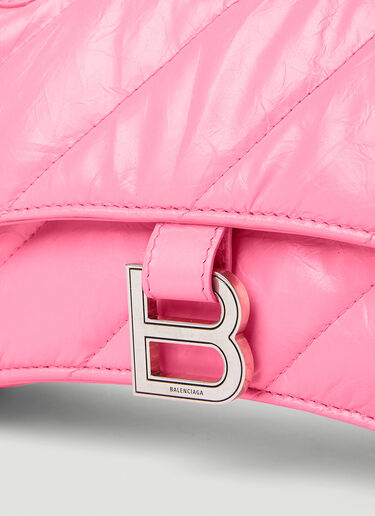 Crush Chain Small Shoulder Bag Balenciaga Crush Chain Small Shoulder Bag Pink bal0252015