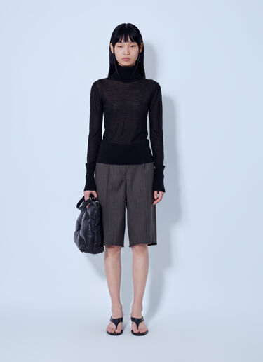 LN-CC® - Our Legacy: Inverse Turtleneck - Black Our Legacy Inverse Turtleneck Black our0265021