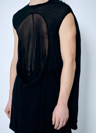 Rick Owens Drain T-Shirt Black ric0159030