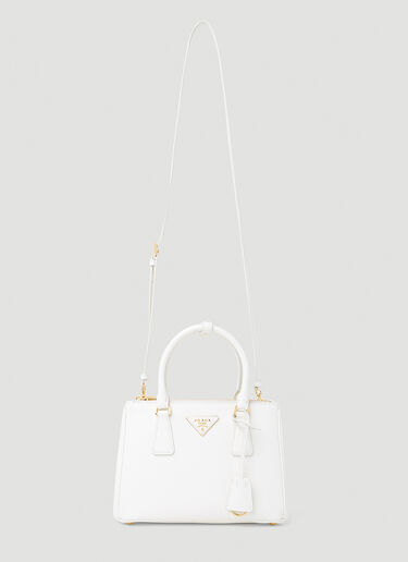 Prada Small Galleria Handbag White pra0254027