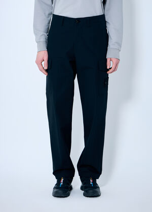 Our Legacy Ghost Cotton Pants With Logo Patch Brown our0160011