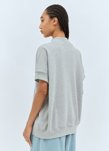 Dries Van Noten Short-Sleeve Sweatshirt Grey dvn0258020