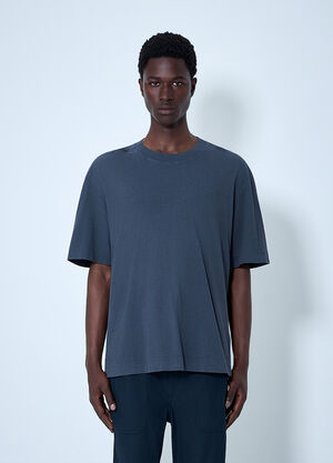 Margaret Howell Classic Crewneck T-Shirt Blue mhl0164005