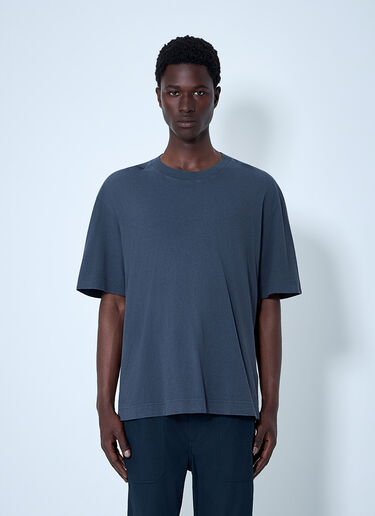 Classic Crewneck T-Shirt Margaret Howell Classic Crewneck T-Shirt Blue mhl0164005