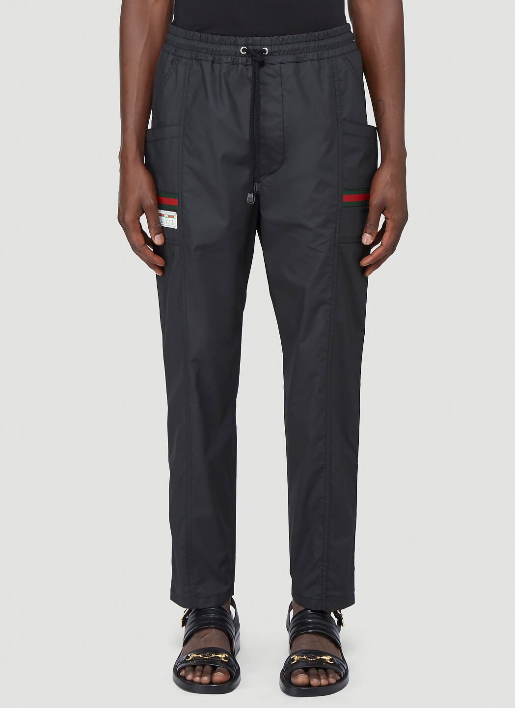 Gucci striped pants online