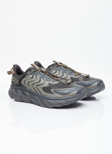 HOKA x Satisfy Clifton LS Satisfy 跑鞋 黑色 hxs0355002