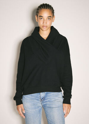 The Row V Neck Sweatshirt Red row0260010