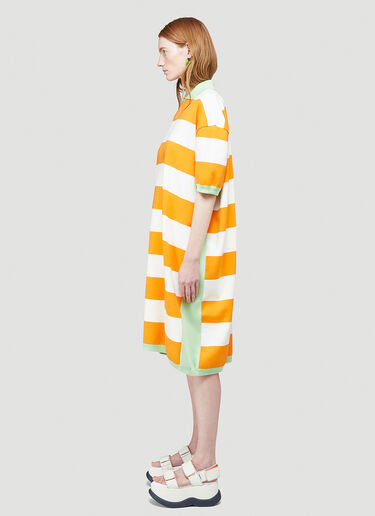 Sunnei Knit Polo Dress Orange sun0244008