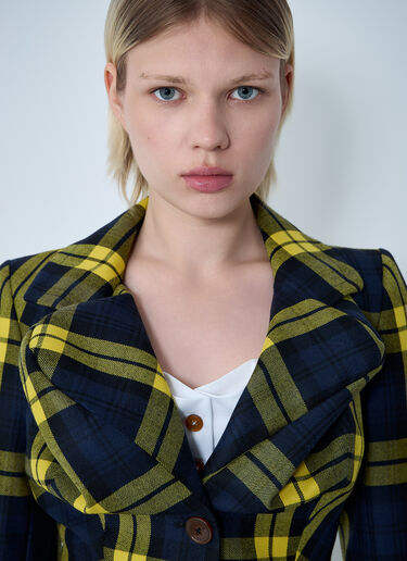 Vivienne Westwood Drunken Tailored Jacket Yellow vvw0261009