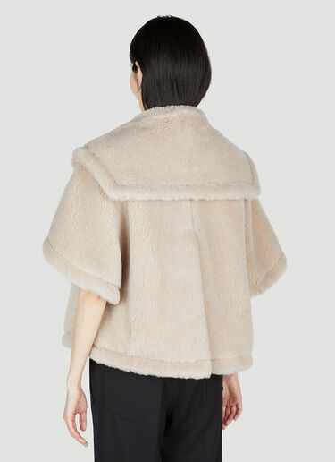 Max Mara Teddy Cape Jacket Sand max0253045