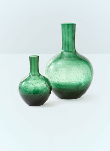 POLSPOTTEN Large Boolb Vase Dark Green wps0691478