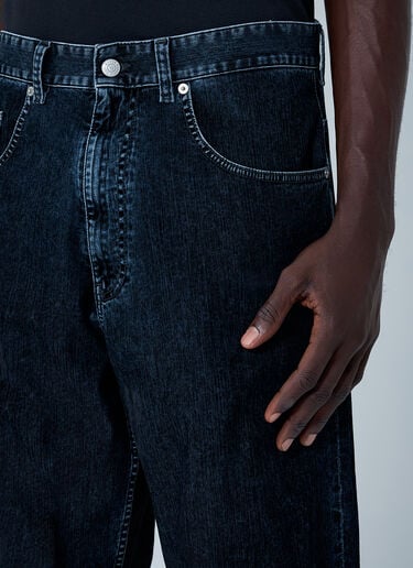 Denim Five-Pocket Jeans MM6 Maison Margiela Denim Five-Pocket Jeans Black mmm0162005