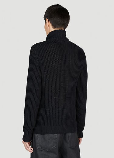 Ann Demeulemeester Frans Cardigan Black ann0152012