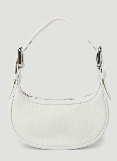 BY FAR Mini Soho Shoulder Bag White byf0251015