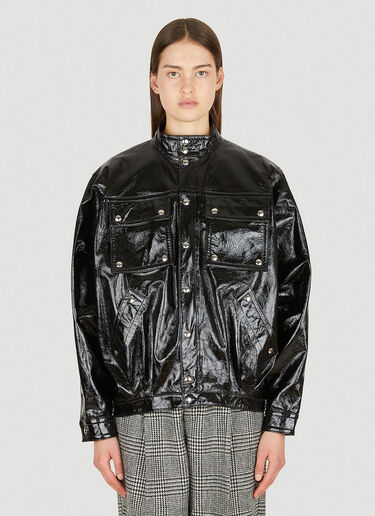 Gucci Studded Leather Jacket Black guc0251027