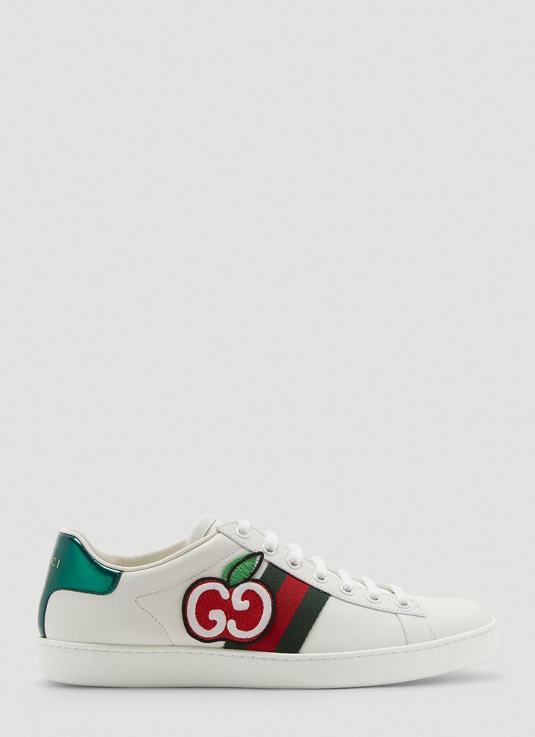 Gucci gg sneakers discount white