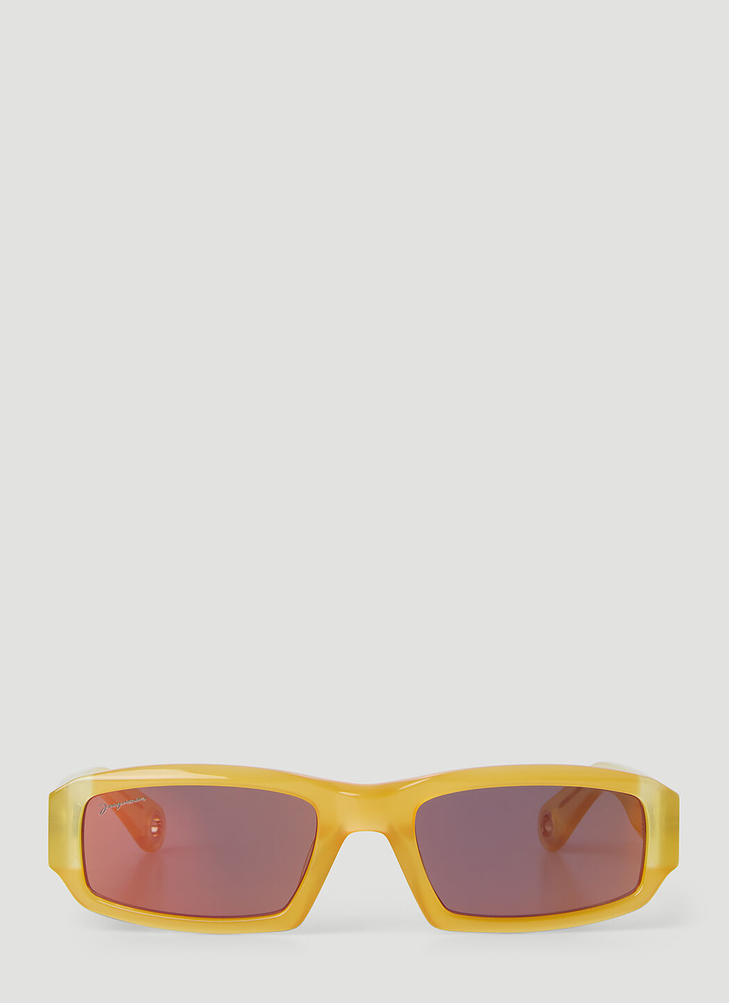 Jacquemus Les Lunettes Altu Sunglasses en Orange LN CC