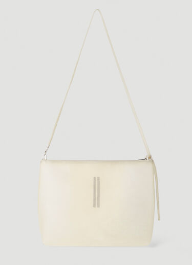 Rick Owens Big Adri Crossbody Bag WhiteCream ric0152014