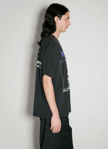 Yohji Yamamoto x Neighborhood Logo Print T-Shirt Black yoy0156022